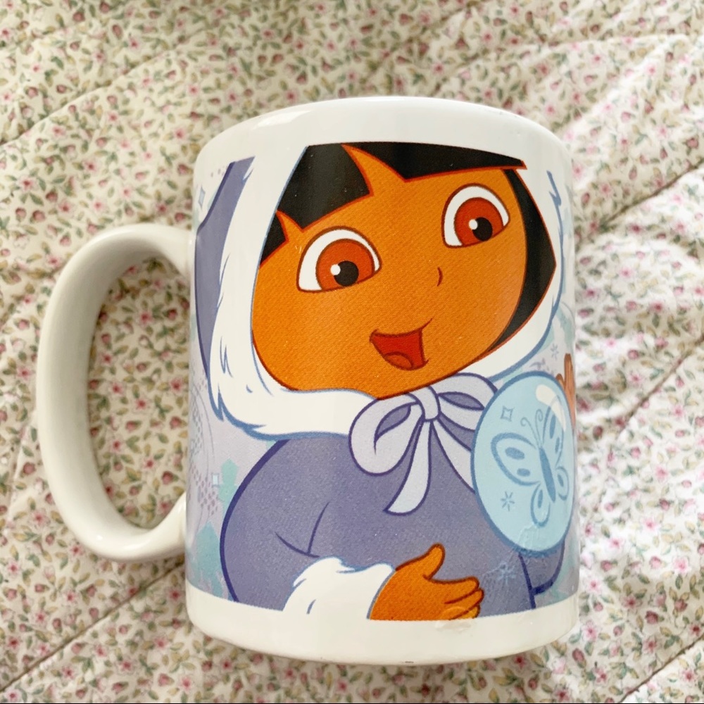 Dora the Explorer and Boots Coffee Mug Viacom 2007